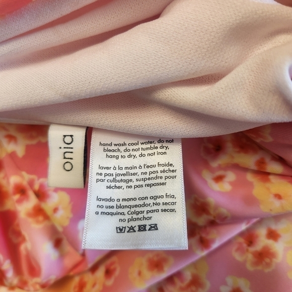 New Onia Marie Tie front One-Piece Swimsuit - Picture 4 of 7